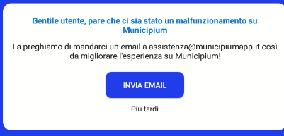 test ordinamento avviso